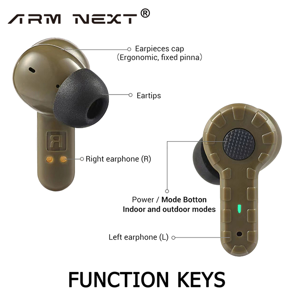 Shooting Ear Muff - سماعات رأس تكتيكية ARM NEXT مضادة