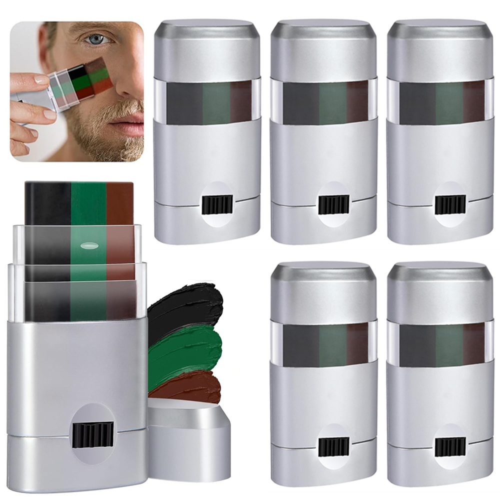 Camo Face Paint - 6 قطعة طلاء وجه مموه 3