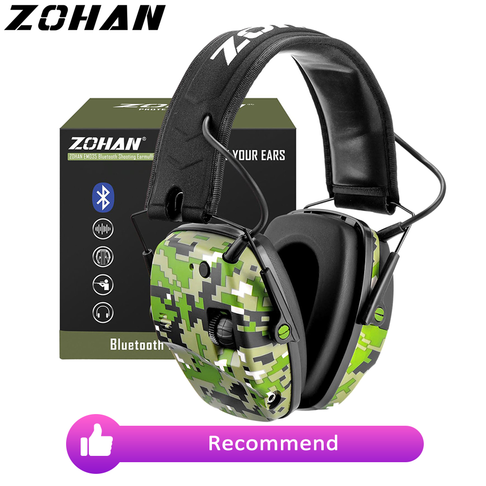 Shooting Ear Muff - Zohan-سماعات أذن إلكترونية للتصويب بتقنية البلوتوث