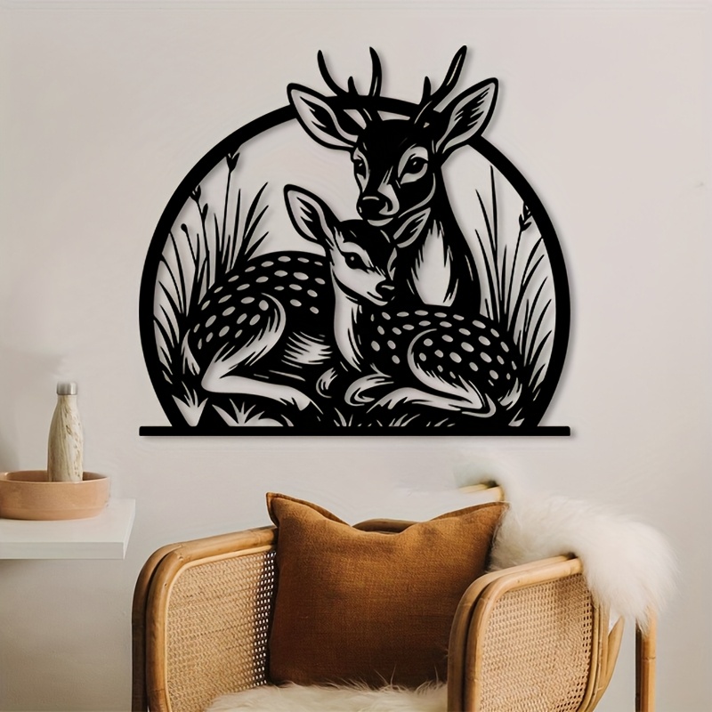 Hunting Outdoor Decor - ديكور جداري معدني ثلاثي الأبعاد على