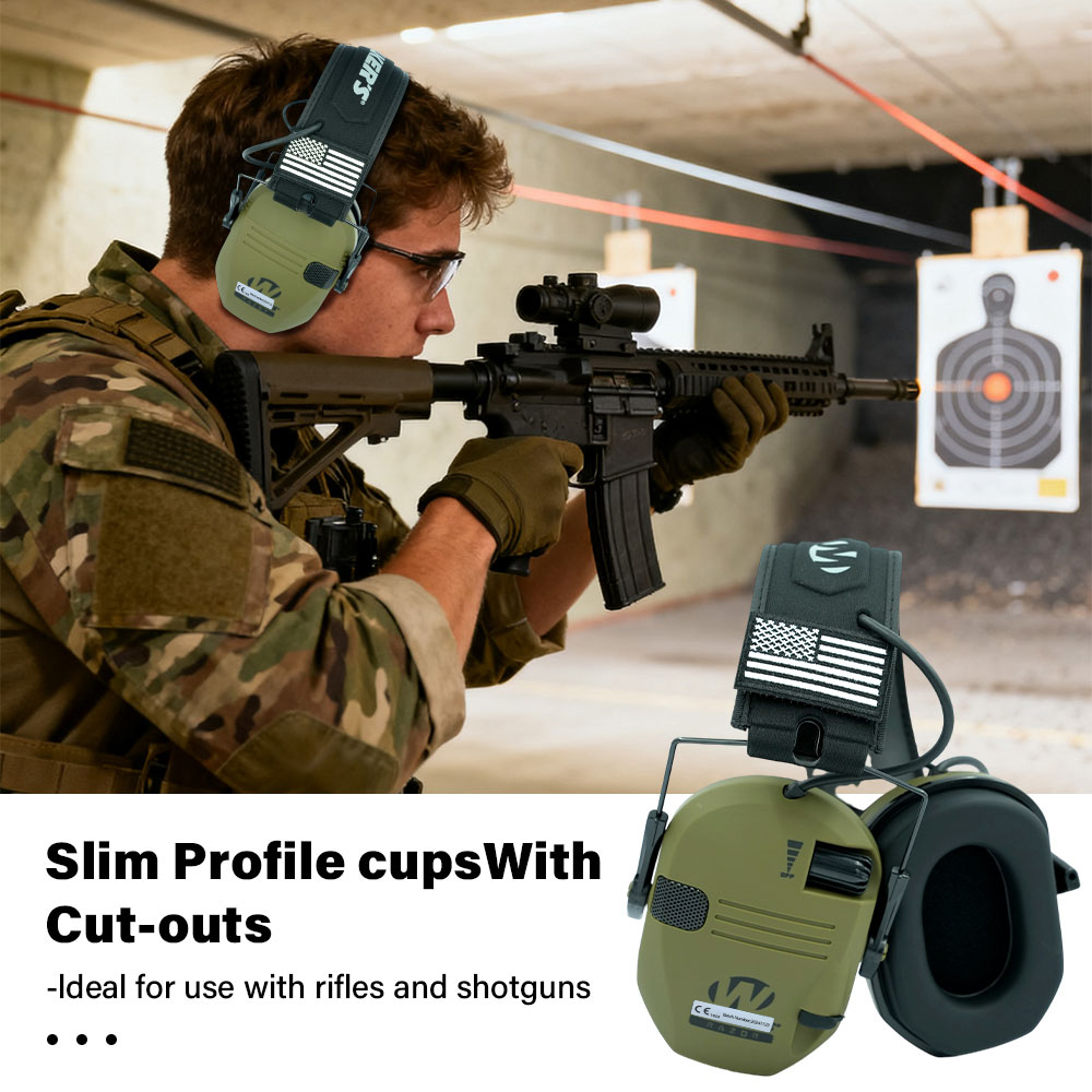سماعات أذن للصيد/الرماية في ال - مراجعة Shooting Ear Muff وسعره