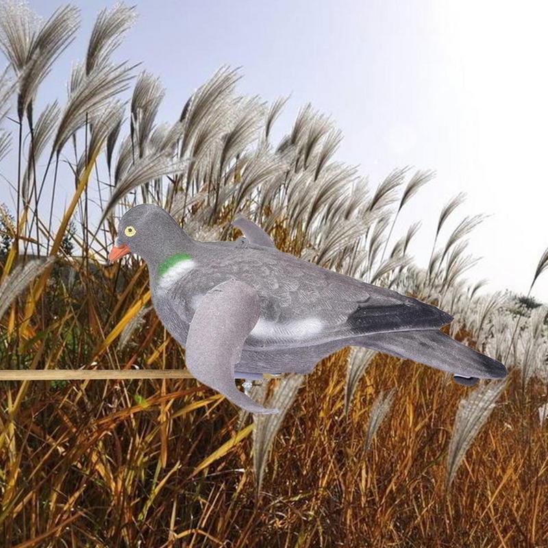 طُعم حمام مزيف للصيد ، شرك الح - مراجعة Hunting Outdoor Decor وسعره