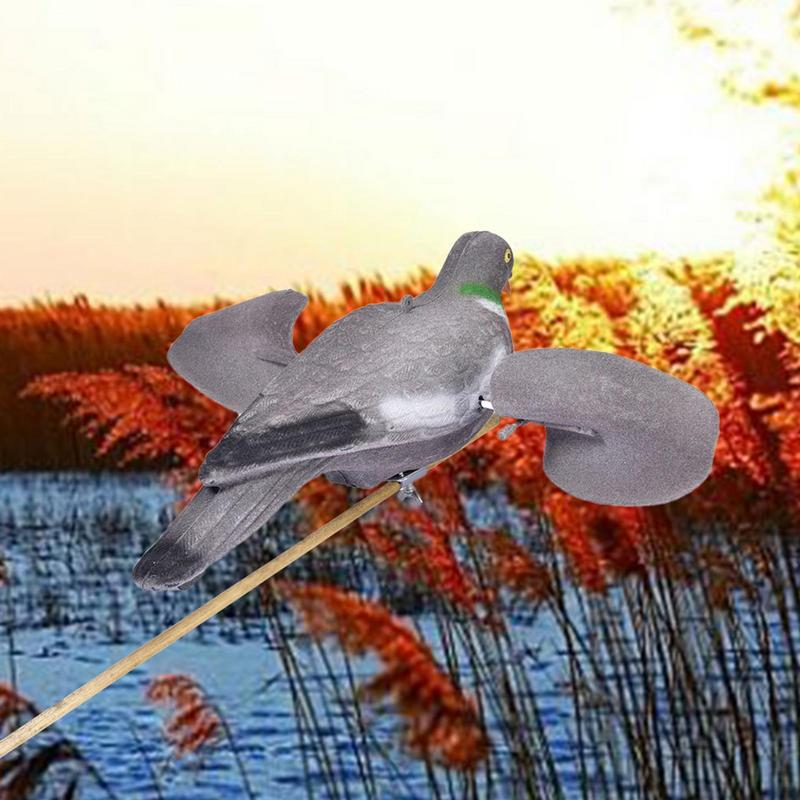 طُعم حمام مزيف للصيد ، شرك الح - مراجعة Hunting Outdoor Decor وسعره
