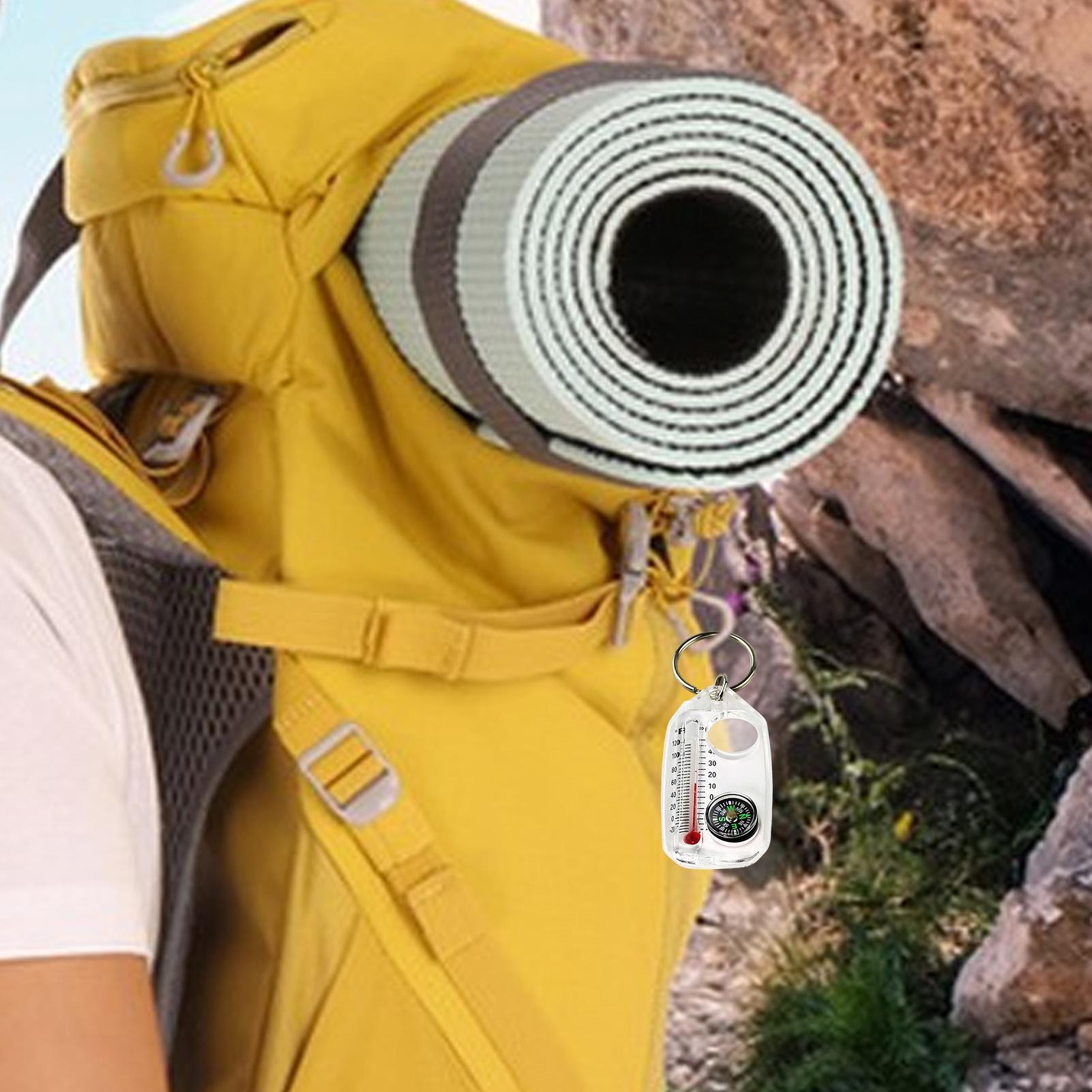 بوصلة محمولة للاستخدام الخارجي - مراجعة Hunting Outdoor Thermometer وسعره