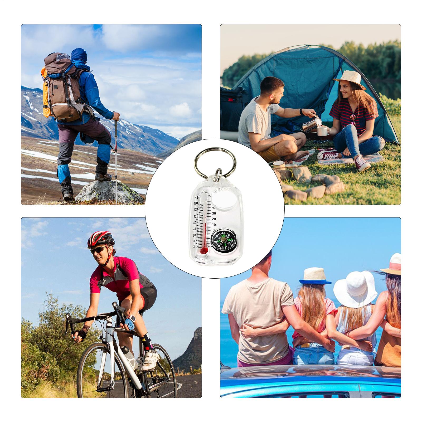 بوصلة محمولة للاستخدام الخارجي - مراجعة Hunting Outdoor Thermometer وسعره