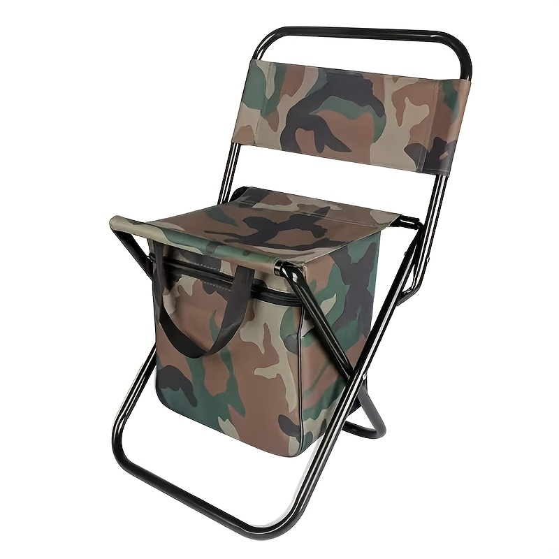 كرسي تخييم محمول قابل للطي، مق - مراجعة Hunting And Fishing Outdoor Chairs وسعره