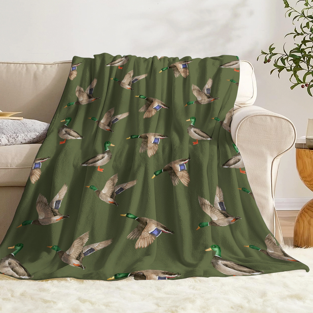 بطانية من الصوف على شكل بطة ما - مراجعة Hunting Outdoor Decor وسعره