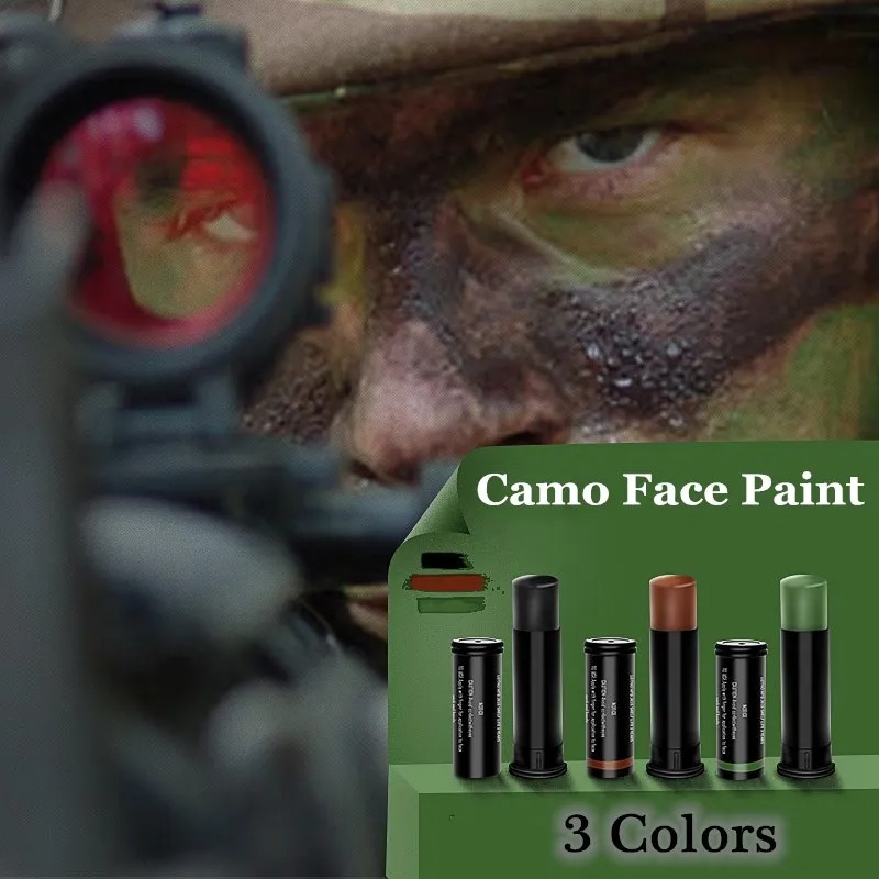 مجموعة زيت الوجه التمويه للمشج - مراجعة Camo Face Paint وسعره