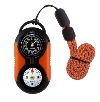 مجموعة بوصلة ميزان الحرارة 202 - مراجعة Hunting Outdoor Thermometer وسعره
