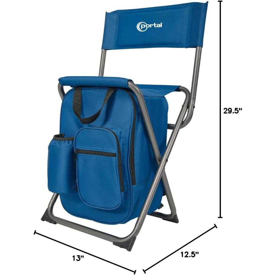كرسي تبريد على الظهر مع مسند ظ - مراجعة Hunting And Fishing Outdoor Chairs وسعره