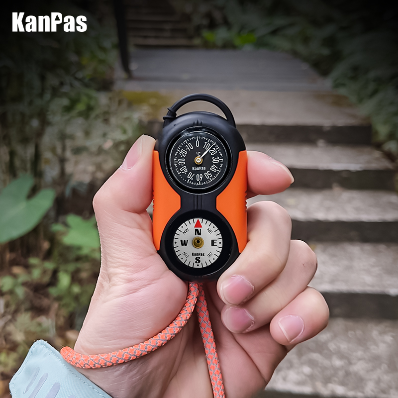 KANPAS-Thermometer Compass ، م - مراجعة Hunting Outdoor Thermometer وسعره