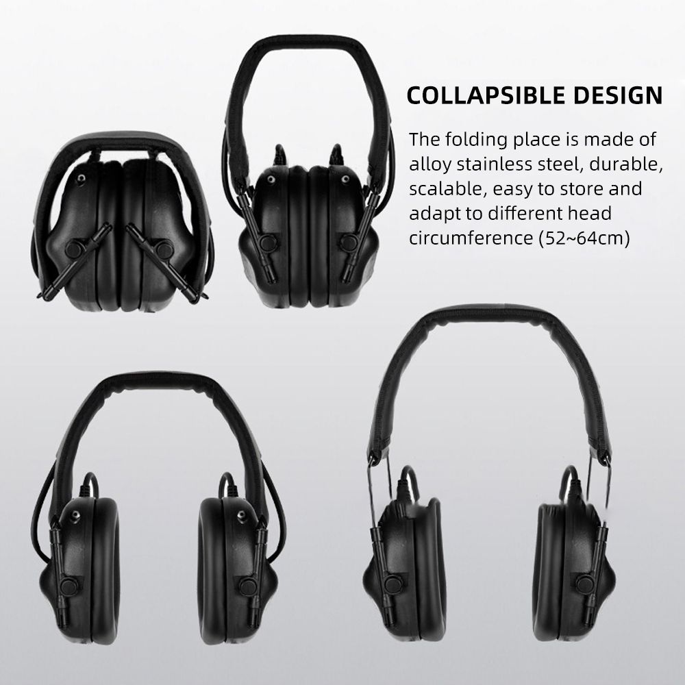 BOOIU التكتيكية الإلكترونية اط - مراجعة Shooting Ear Muff وسعره