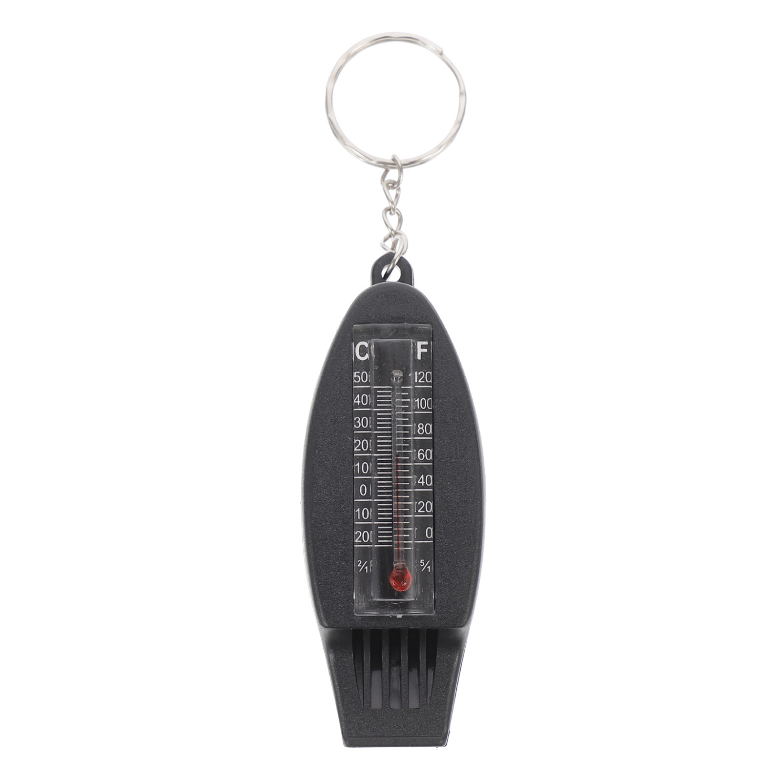 صافرة النجاة المدمجة في ميدالي - مراجعة Hunting Outdoor Thermometer وسعره