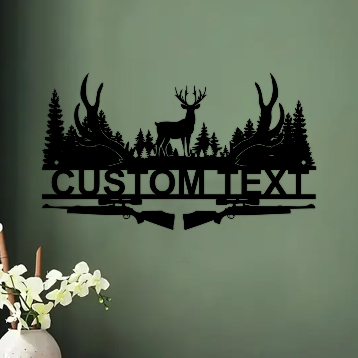 علامة معدنية مخصصة لكابينة الغ - مراجعة Hunting Outdoor Decor وسعره