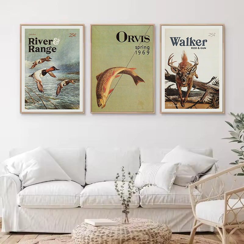 الرجعية الحياة البرية في الهوا - مراجعة Hunting Outdoor Decor وسعره
