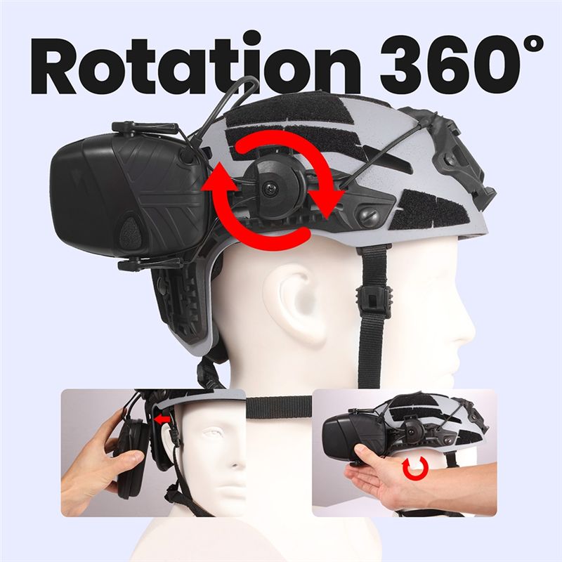 سماعات أذن إلكترونية تكتيكية ل - مراجعة Shooting Ear Muff وسعره