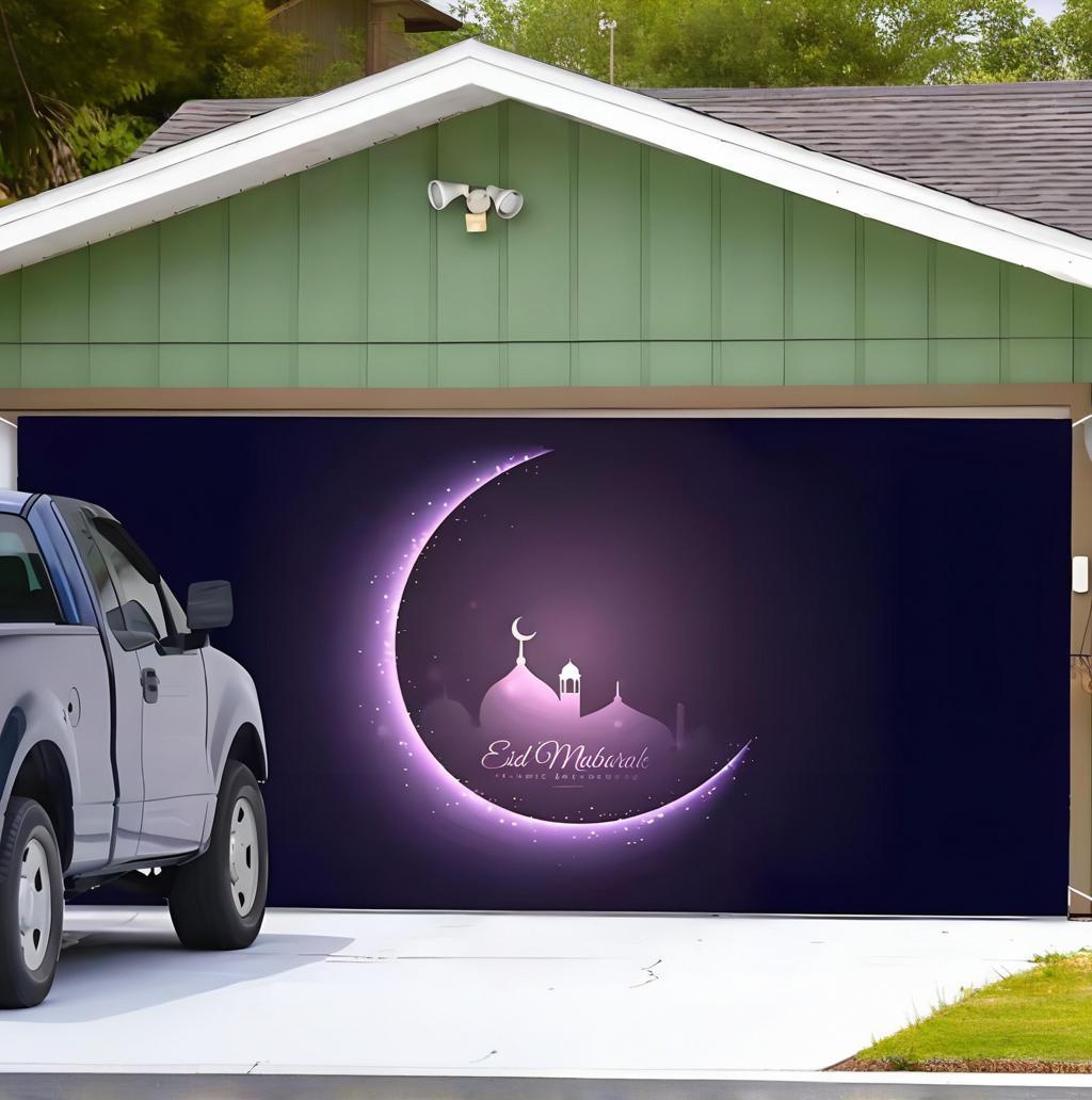 خلفية لوحة باب المرآب الصوتي،  - مراجعة Hunting Outdoor Decor وسعره