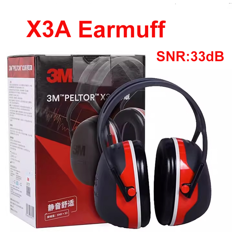 3M 33dB عازلة للصوت X3A غطاء ل - مراجعة Shooting Ear Muff وسعره