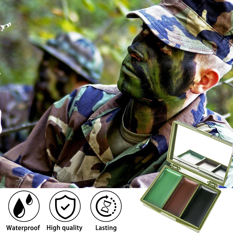 مجموعة رسم وجه مموهة مكونة من  - مراجعة Camo Face Paint وسعره