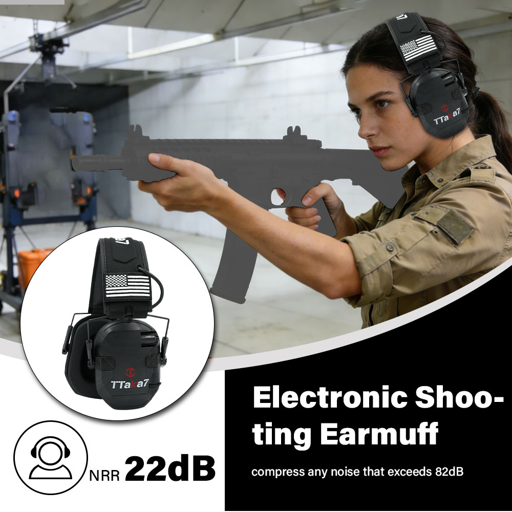 سماعات أذن إلكترونية قابلة للط - مراجعة Shooting Ear Muff وسعره