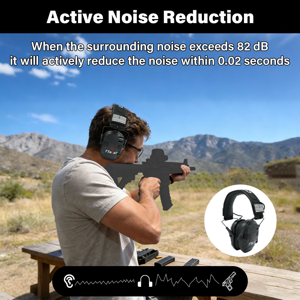 سماعات أذن إلكترونية قابلة للط - مراجعة Shooting Ear Muff وسعره