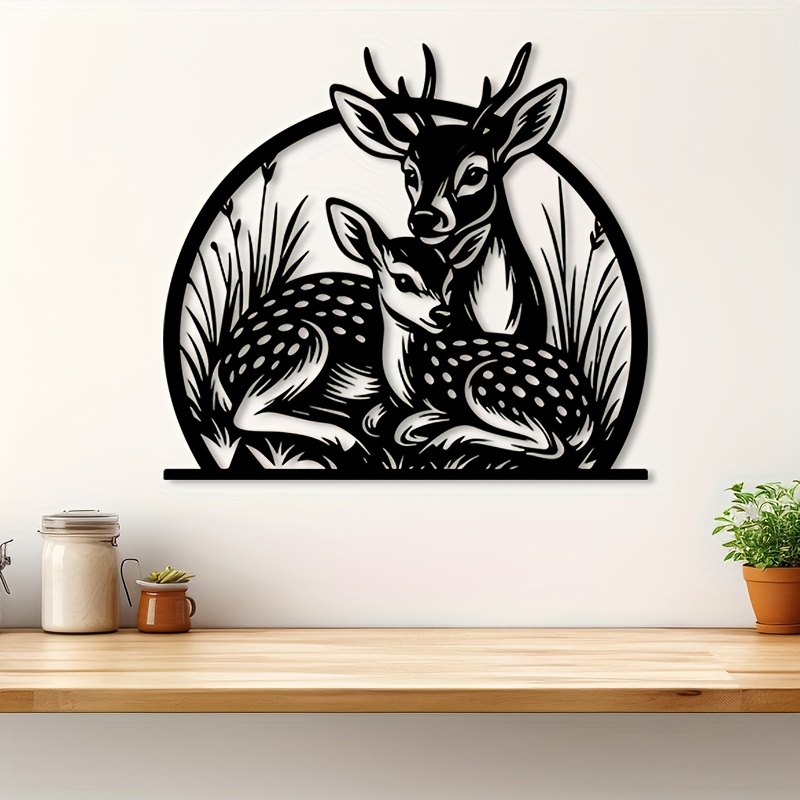 ديكور جداري معدني ثلاثي الأبعا - مراجعة Hunting Outdoor Decor وسعره