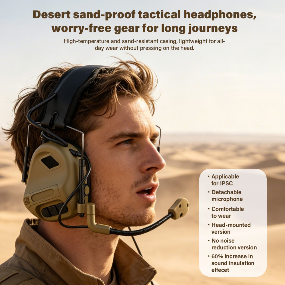 سماعات رأس تكتيكية للتواصل مع  - مراجعة Shooting Ear Muff وسعره