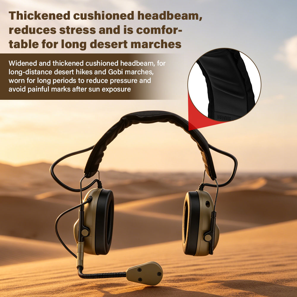 سماعات رأس تكتيكية للتواصل مع  - مراجعة Shooting Ear Muff وسعره