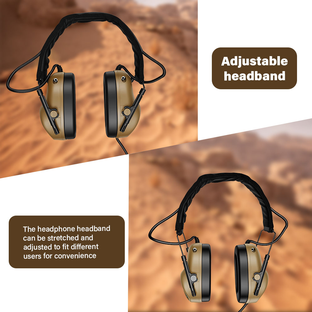 سماعات رأس تكتيكية للتواصل مع  - مراجعة Shooting Ear Muff وسعره