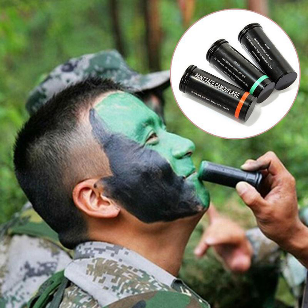 3 قطع من طلاء الوجه المموه، صد - مراجعة Camo Face Paint وسعره