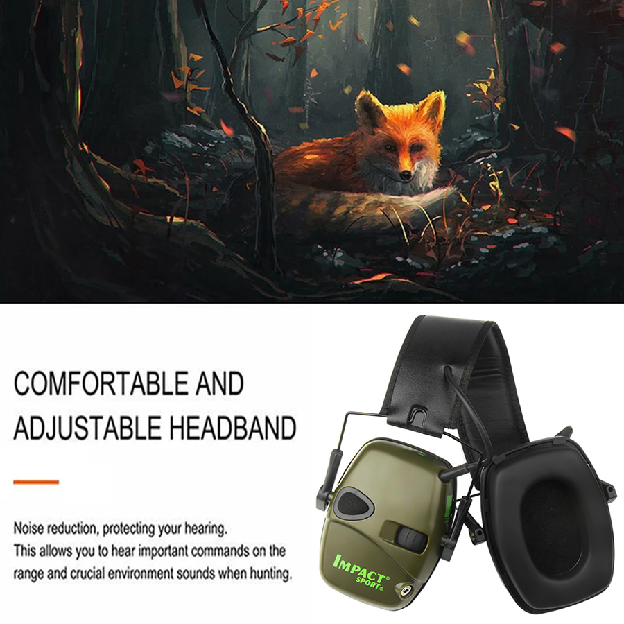 التكتيكية الإلكترونية اطلاق ال - مراجعة Shooting Ear Muff وسعره