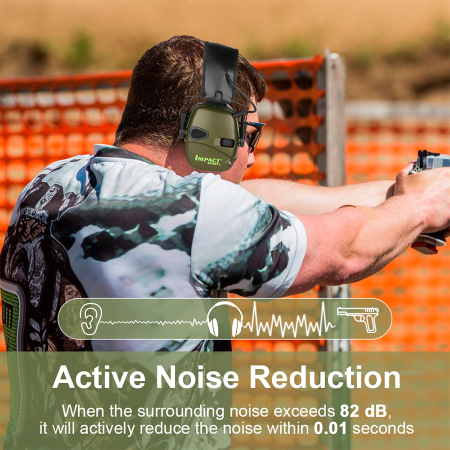 التكتيكية الإلكترونية اطلاق ال - مراجعة Shooting Ear Muff وسعره