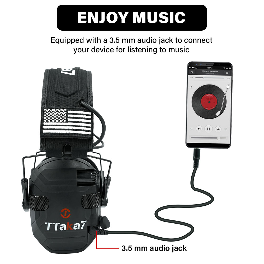 سماعات أذن إلكترونية W1/W3 مضا - مراجعة Shooting Ear Muff وسعره